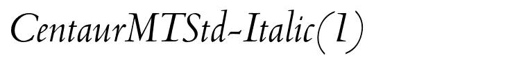 CentaurMTStd-Italic(1)
