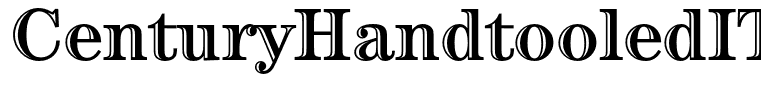 CenturyHandtooledITCStd