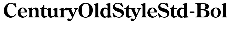 CenturyOldStyleStd-Bold(1)
