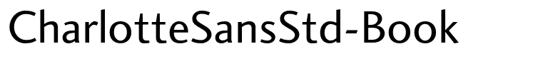 CharlotteSansStd-Book