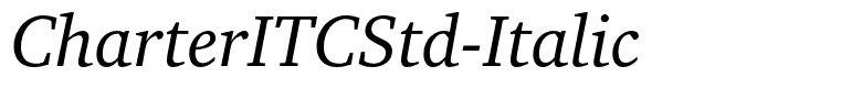 CharterITCStd-Italic