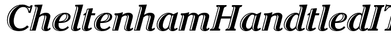 CheltenhamHandtledITCStd-Italic