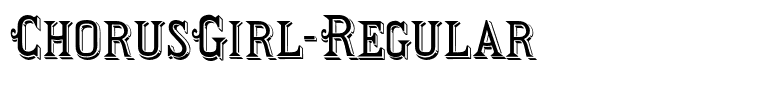 ChorusGirl-Regular