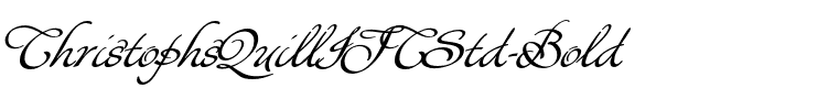ChristophsQuillITCStd-Bold