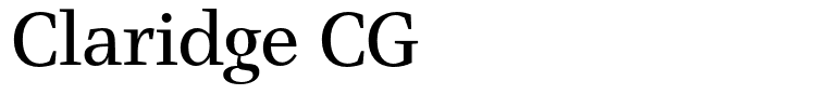 Claridge CG