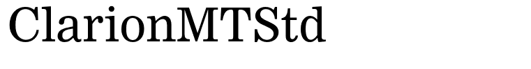 ClarionMTStd