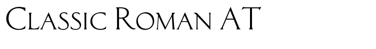 Classic Roman AT