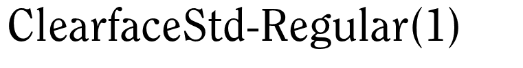 ClearfaceStd-Regular(1)