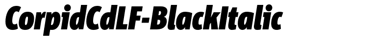 CorpidCdLF-BlackItalic