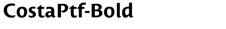CostaPtf-Bold