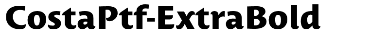 CostaPtf-ExtraBold