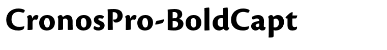 CronosPro-BoldCapt