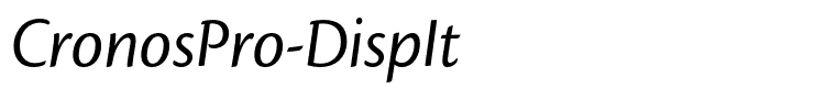 CronosPro-DispIt