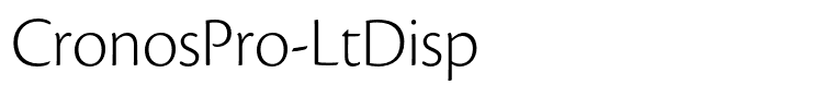 CronosPro-LtDisp