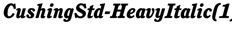 CushingStd-HeavyItalic(1)