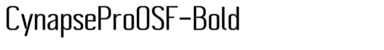 CynapseProOSF-Bold