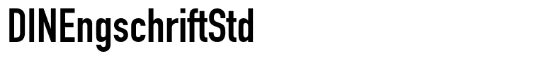 DINEngschriftStd