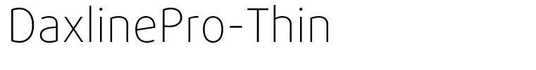 DaxlinePro-Thin