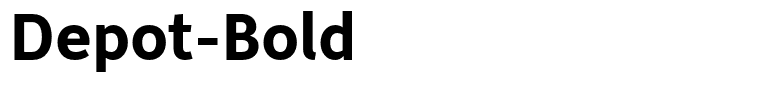 Depot-Bold