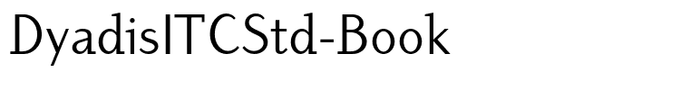 DyadisITCStd-Book