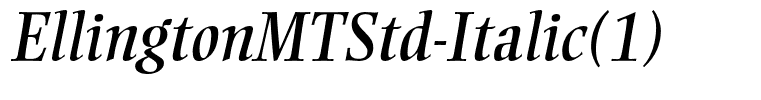 EllingtonMTStd-Italic(1)
