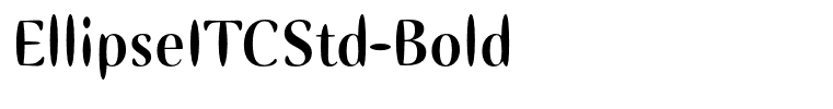 EllipseITCStd-Bold