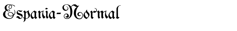 Espania-Normal