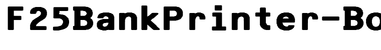 F25BankPrinter-Bold