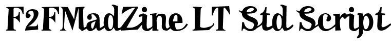 F2FMadZine LT Std Script