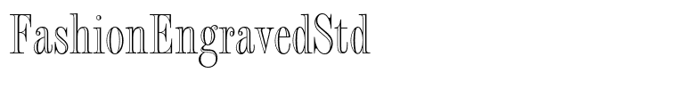 FashionEngravedStd