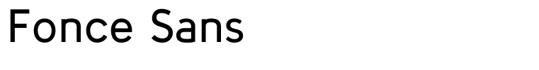 Fonce Sans