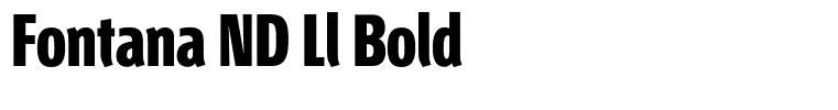 Fontana ND Ll Bold