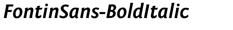 FontinSans-BoldItalic