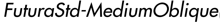 FuturaStd-MediumOblique(1)