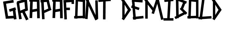 GRAPAFONT DemiBold