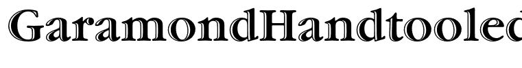 GaramondHandtooledITCStd