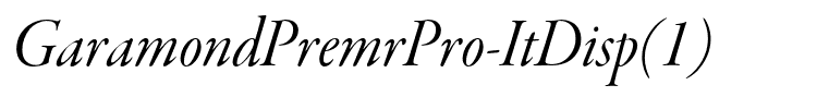 GaramondPremrPro-ItDisp(1)