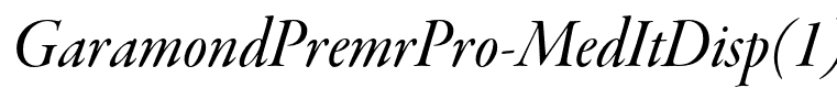 GaramondPremrPro-MedItDisp(1)