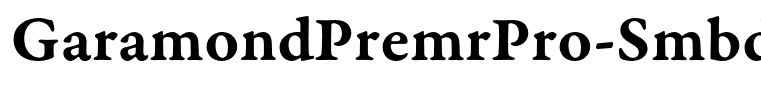 GaramondPremrPro-SmbdCapt