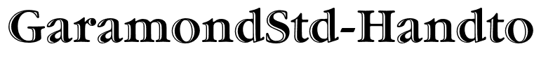 GaramondStd-HandtooledBold