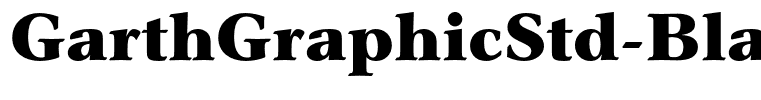 GarthGraphicStd-Black