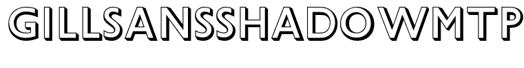 GillSansShadowMTPro