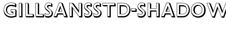 GillSansStd-Shadowed