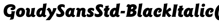 GoudySansStd-BlackItalic(1)
