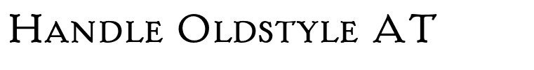 Handle Oldstyle AT