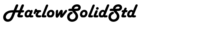 HarlowSolidStd