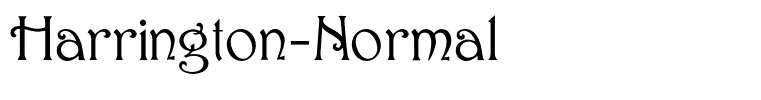 Harrington-Normal
