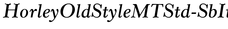 HorleyOldStyleMTStd-SbIt(1)