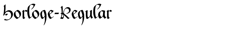 Horloge-Regular