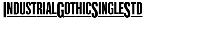 IndustrialGothicSingleStd
